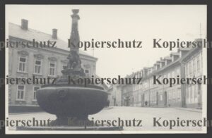 Foto von ca. 1935 Stefansplatz in Schluckenau Šluknov Tschechien