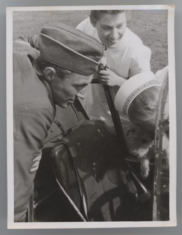 original Foto 2.Wk Pilotensitz im Flugzeug
